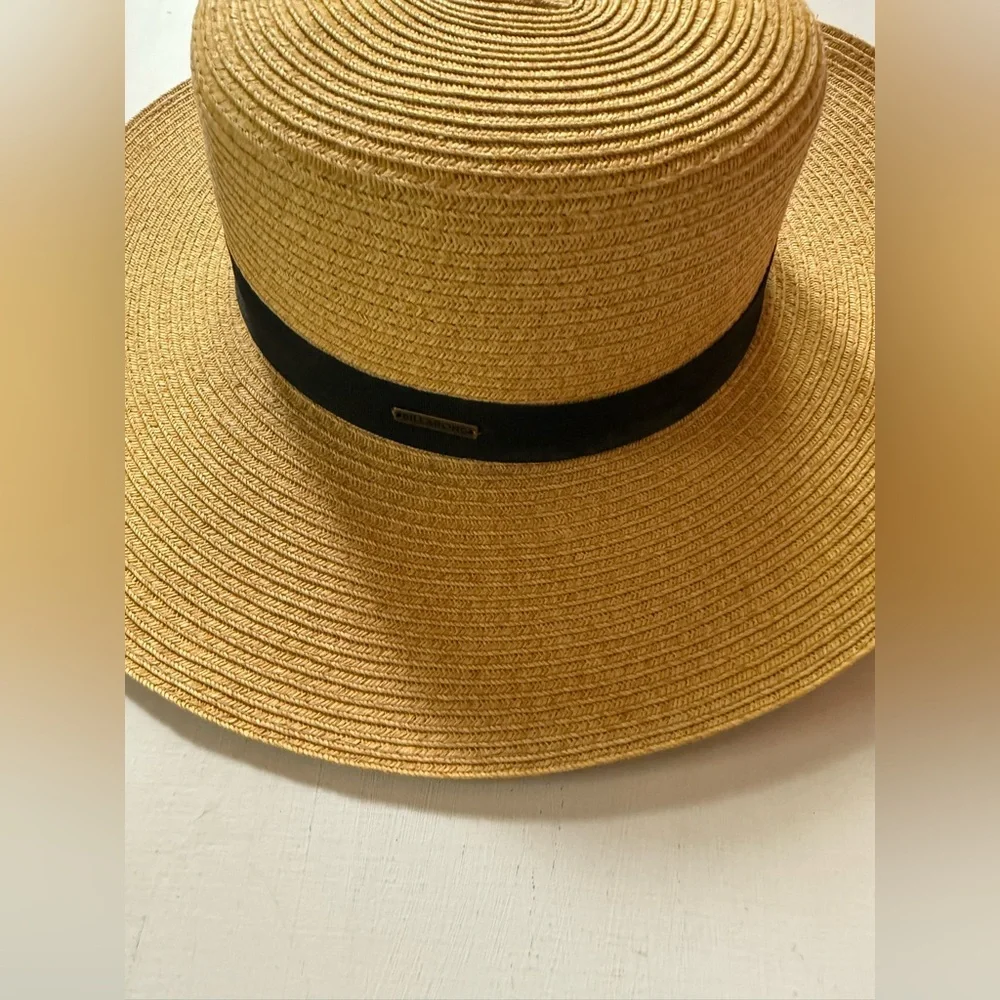 BILLABONG ABOUT THAT TIME Women’s Wide Brim Straw Sun Hat O/S - Picture 3 of 6